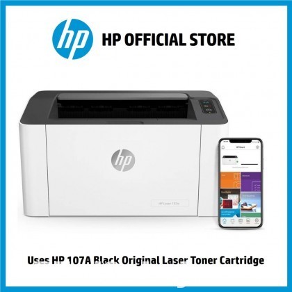 HP 107w Single Function Laser Printer